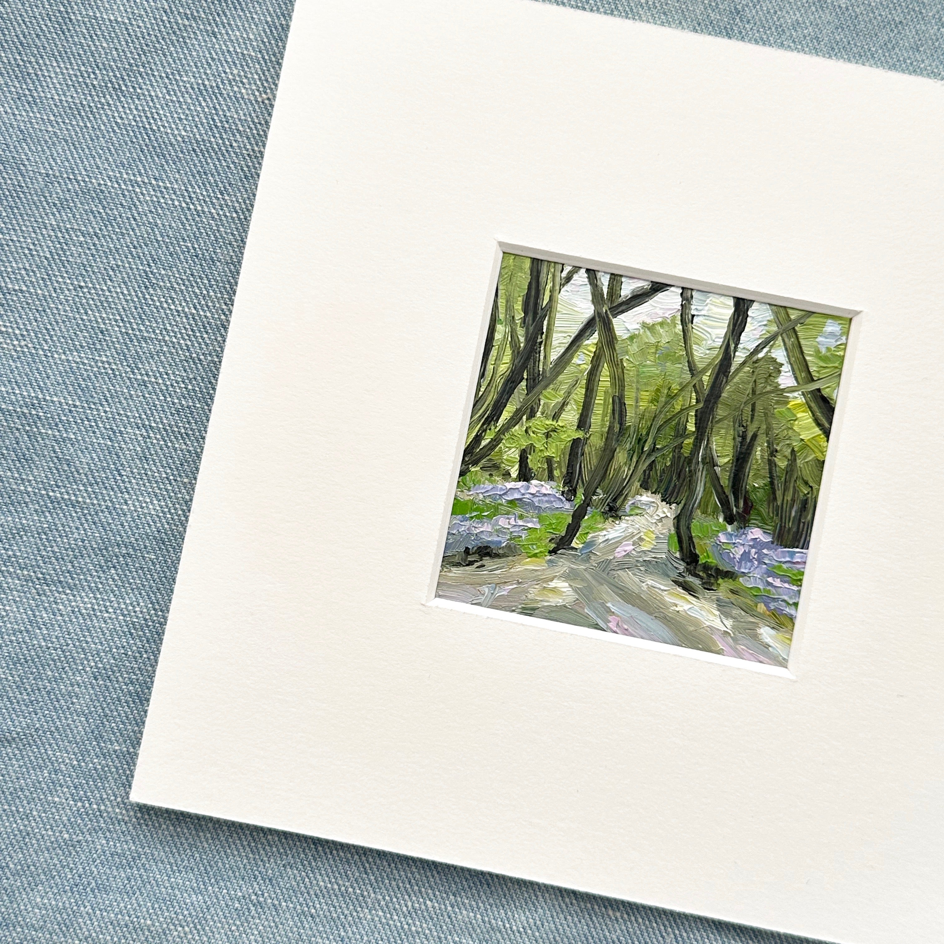 Bluebells 1 - Original Oil Painting | FUZ FINE ART