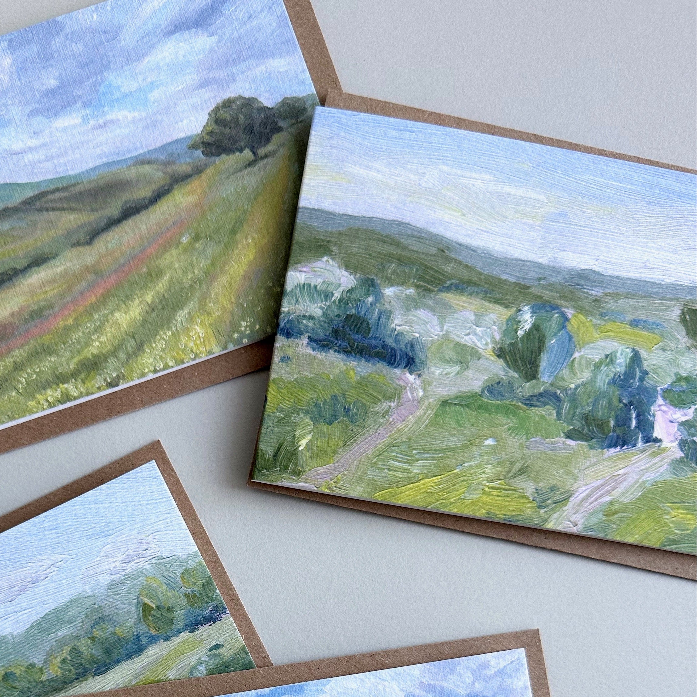 Two Paths Greeting Card A6