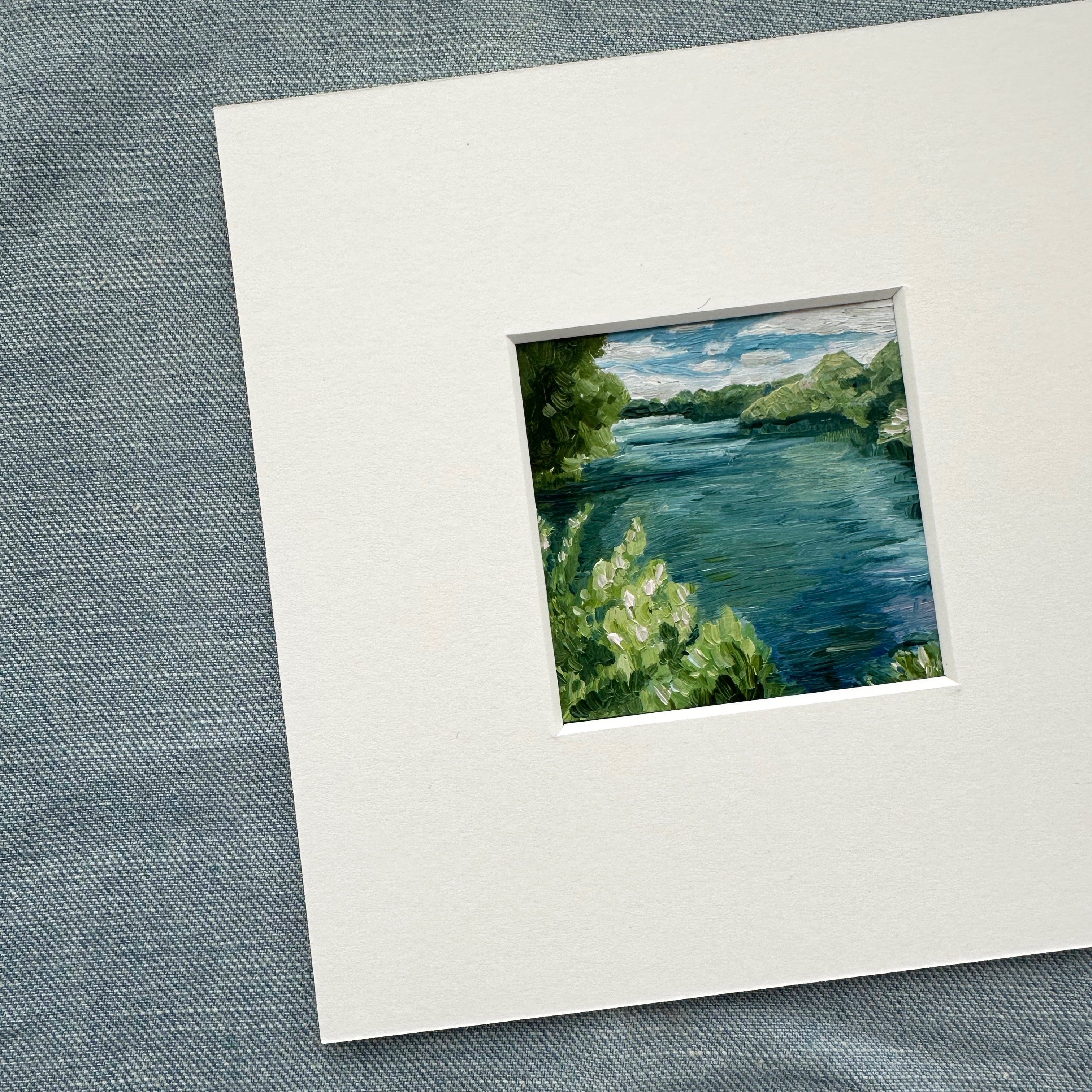 Lake 3 - Original Oil Painting