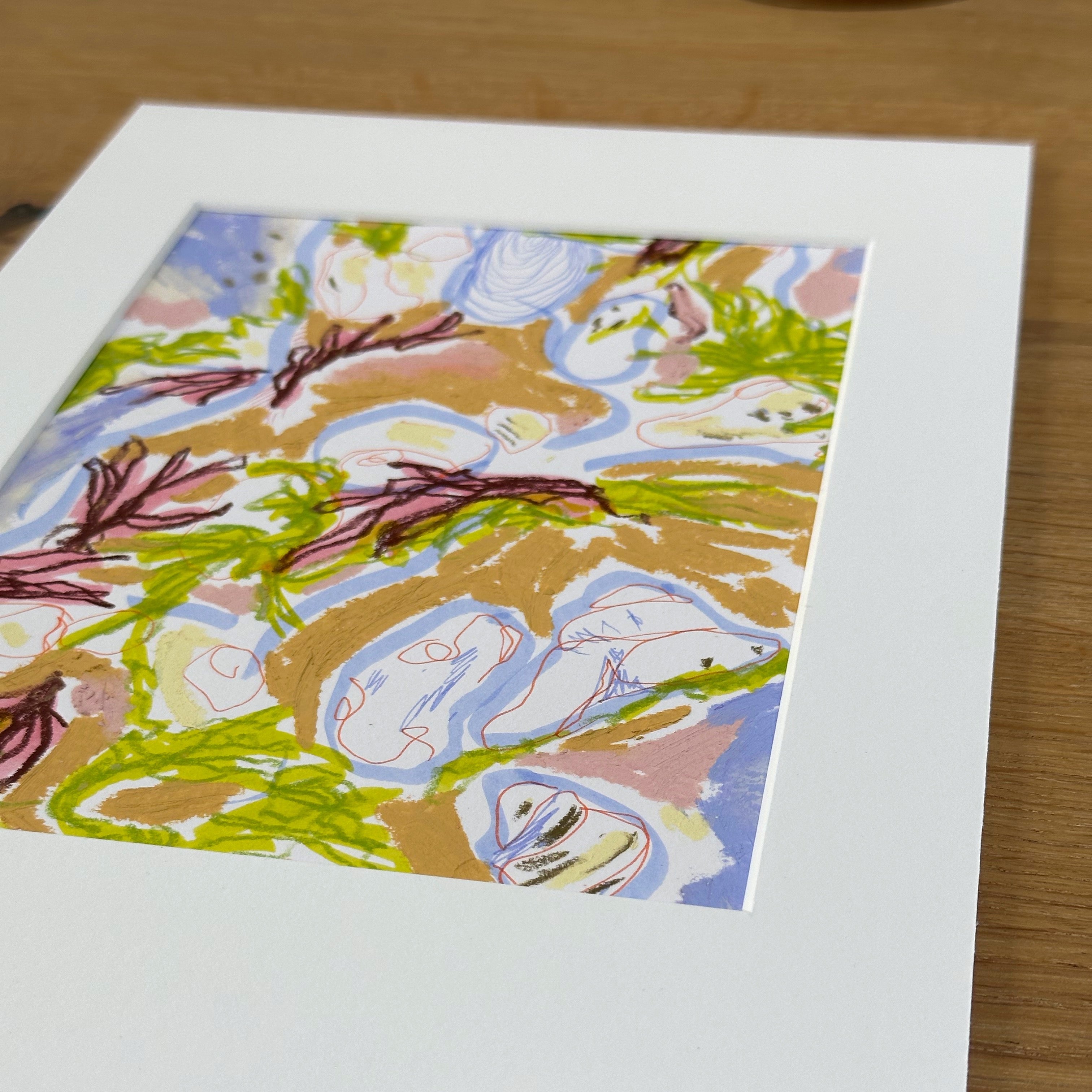 Rockpool Study 3 - Original Mixed Media