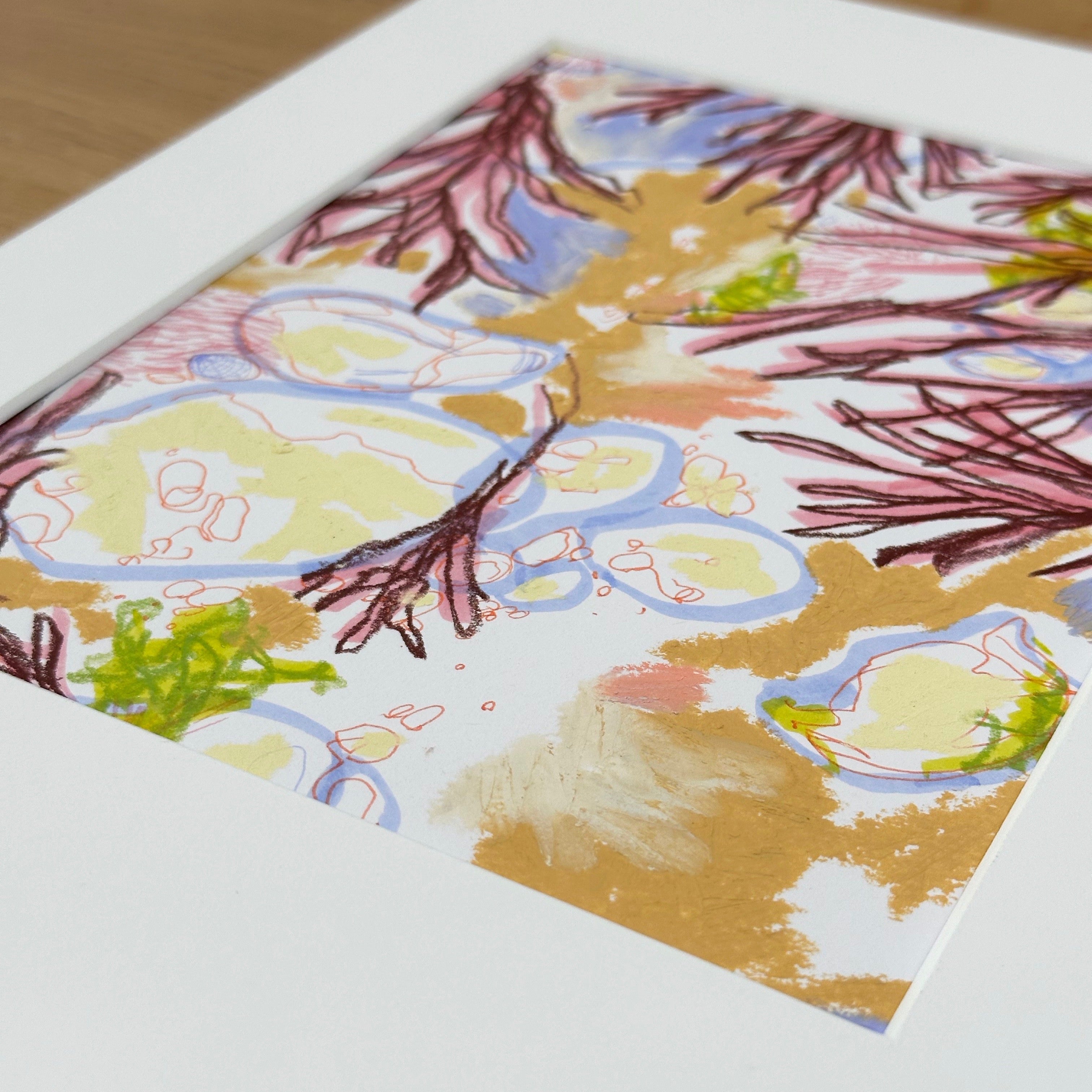 Rockpool Study 4 - Original Mixed Media