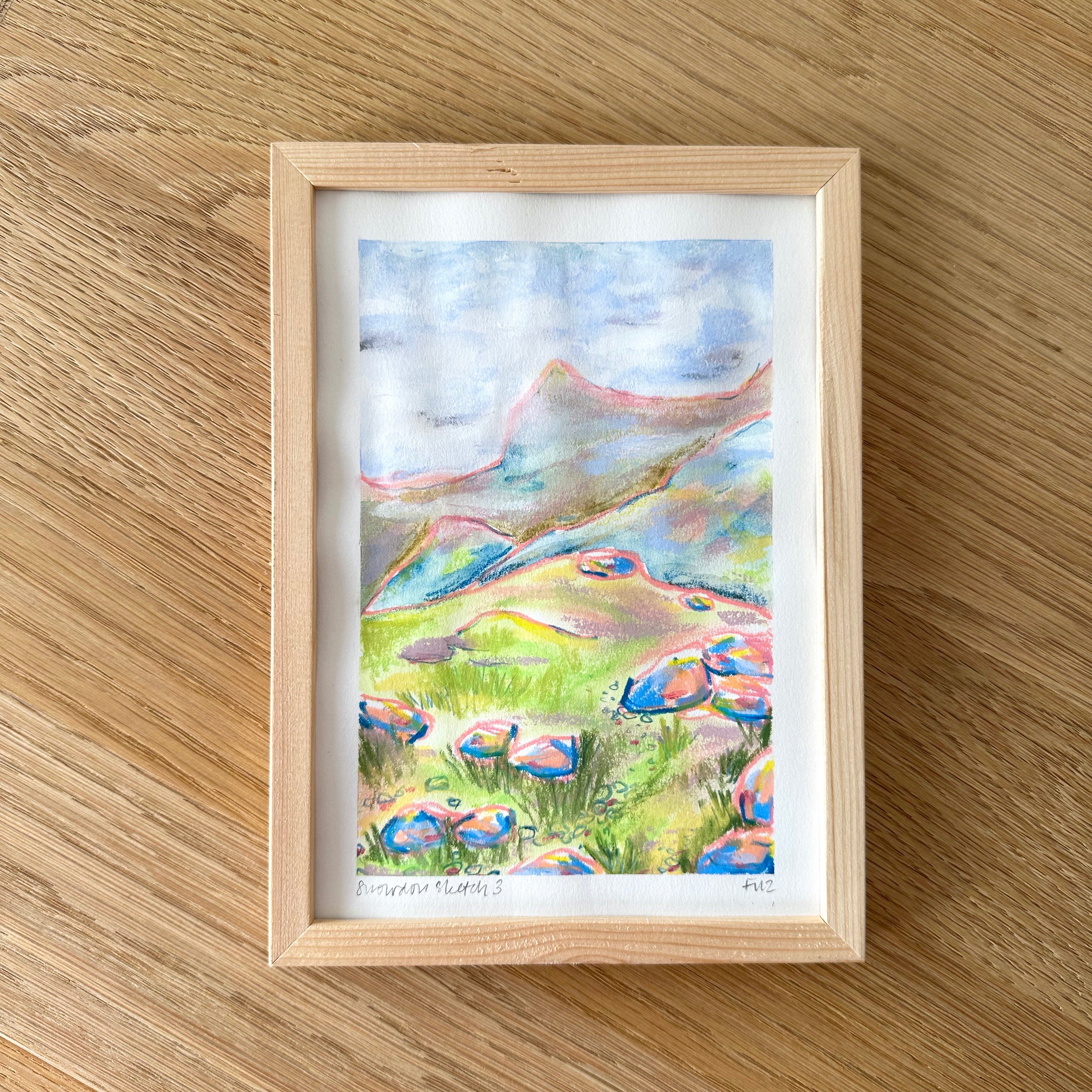 Snowdon Sketch 3 - Original Art